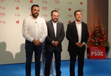 Page pide el voto “masivo” para “cerrar el paso” al PP y Blanco que se vote “con el corazón, rojo y a la izquierda”