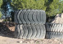 Quieren acabar con las 8.000 toneladas de neumáticos que hay en ocho vertederos