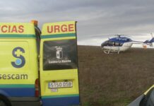 Sescam incrementa un 22% las intervenciones nocturnas en 2017 con los nuevos helicópteros de transporte sanitario