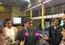 Hernando acusa a Tejerina de dejar indefensa a Castilla-La Mancha ante la sequía