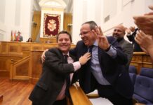 Page y Ruiz Molina celebran la aprobación de los presupuestos