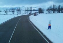 Sin incidentes en las carreteras a pesar de la presencia de la nieve en Castilla-La Mancha