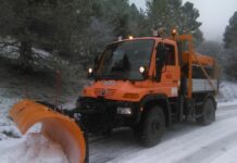 Más de doscientos vehículos quedan inmovilizados por la nieve en Castilla-La Mancha