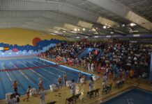 Más de 600 niños participan en el Campeonato Regional de Natación de invierno