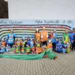 Los niños y niñas de la E.I. Alba realizan su tradicional desfile de Carnaval