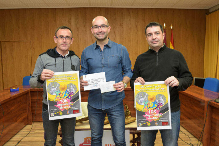 José Alfonso Herrera gana el concurso de carteles de la VIII Carrera Popular Villa de Argamasilla de Alba