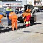 Comienzan las obras de adecuación de la rotonda de la carretera de Villarrobledo