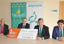 La Fundación Caja Rural Castilla-La Mancha entrega una ayuda ‘Workin’ de 6.000 euros a ASPAYM