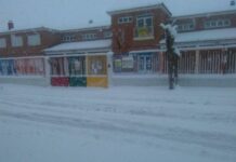 La nieve y las placas de hielo obligan a suspender 35 rutas y deja sin clase a más de 600 alumnos de Albacete, Cuenca y Guadalajara
