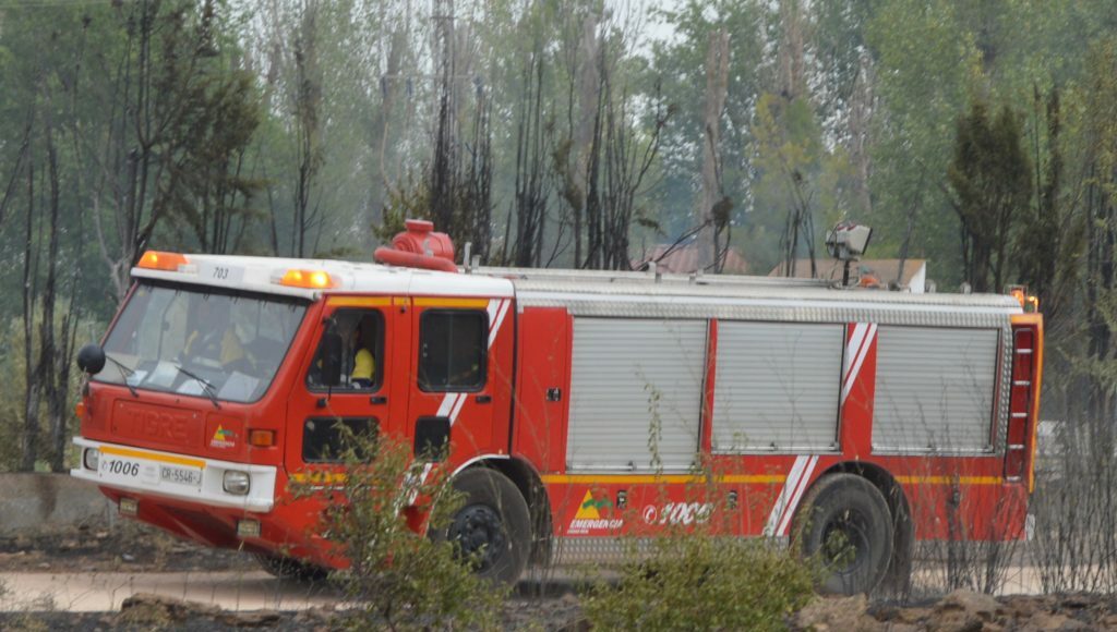 camion de bomberos