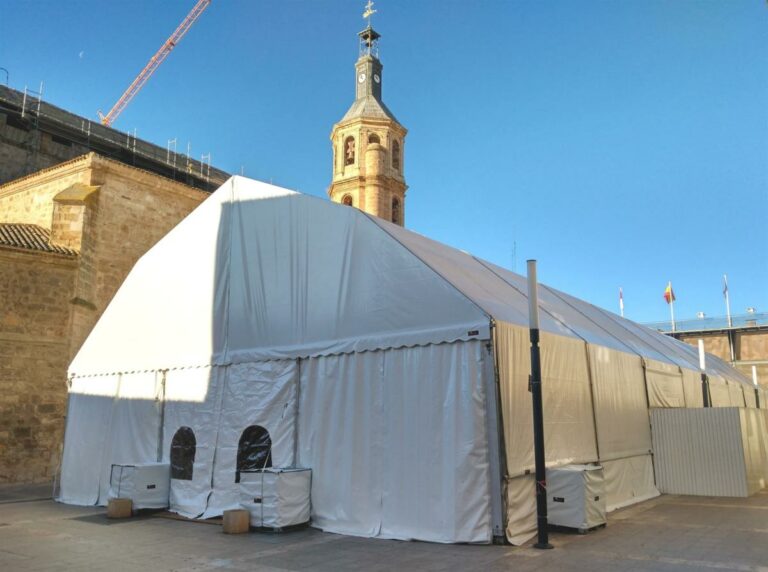 La carpa de la Plaza de la Constitución centralizará los actos del Carnaval de Valdepeñas