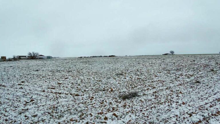 Primeras fotos de la nieve caída en Cuenca hoy