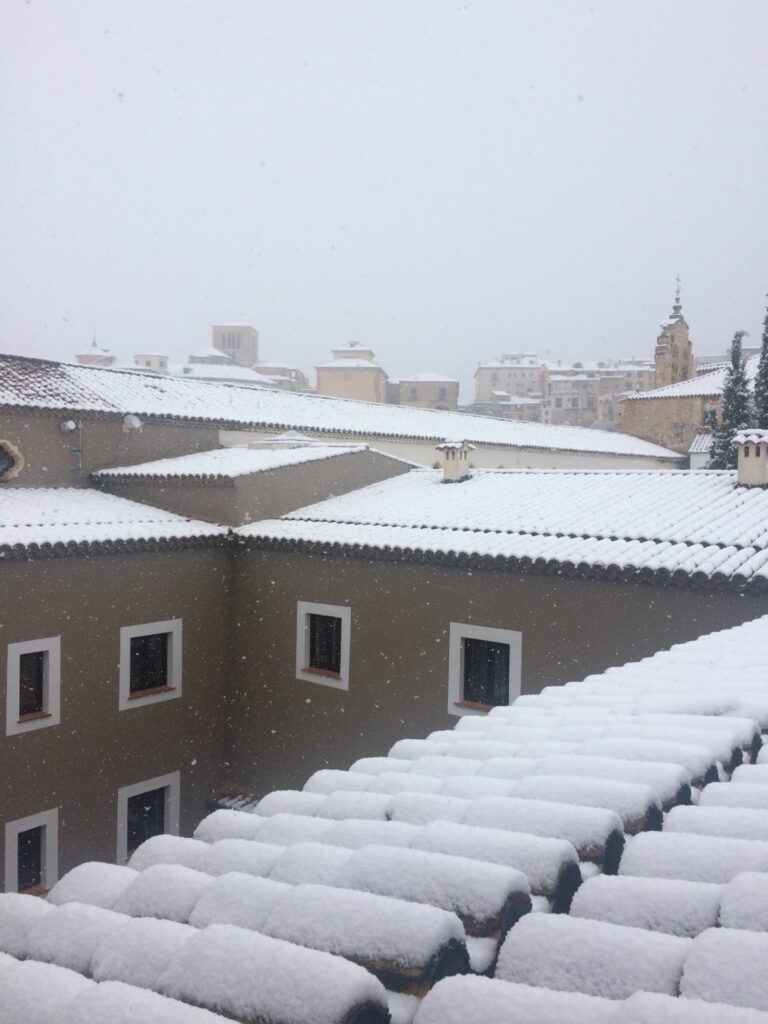 Atención: Cuenca en riesgo por nevadas y Albacete por fuertes vientos