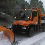 Cortada la carretera CM-2106 entre Cañete y Valdemeca (Cuenca) por acumulación de nieve