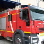 Incendio en el secadero de una empresa de aceite en Buenache de Alarcón (Cuenca)