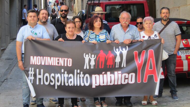 ‘¡Hospitalito ya!’ reclama el apoyo García Molina a la reapertura de esta residencia en Toledo