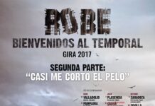 Robe y su gira ‘Bienvenidos al temporal’ visitará este viernes Daimiel y el sábado Albacete