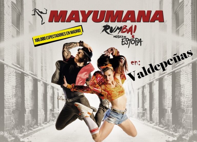 Mayumaná llega este martes a Valdepeñas, con música de Estopa y tras su paso por la Gran Vía de Madrid