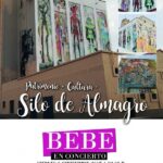 Bebe pondrá la nota musical este viernes a la inauguración de la pintura mural e iluminación del Silo de Almagro