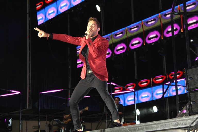 Unas 4.000 personas disfrutaron del concierto de David Bisbal este sábado en Villarubia de los Ojos