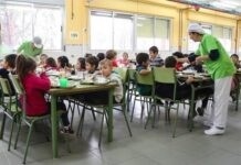 Las tarifas de los servicios de comedor escolar mantienen su precio