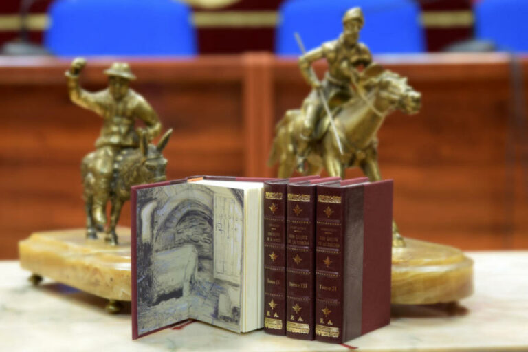 La Biblioteca Nacional ofrecerá la edición facsímil del ‘Quijote de Argamasilla’