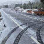 Rescatado un camionero tras 7 horas atrapado por la nieve en Masegosa (Cuenca)