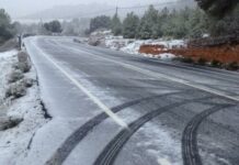 Rescatado un camionero tras 7 horas atrapado por la nieve en Masegosa (Cuenca)