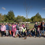 Argamasilla de Alba conmemora el Día Forestal Mundial plantando árboles en la vía verde