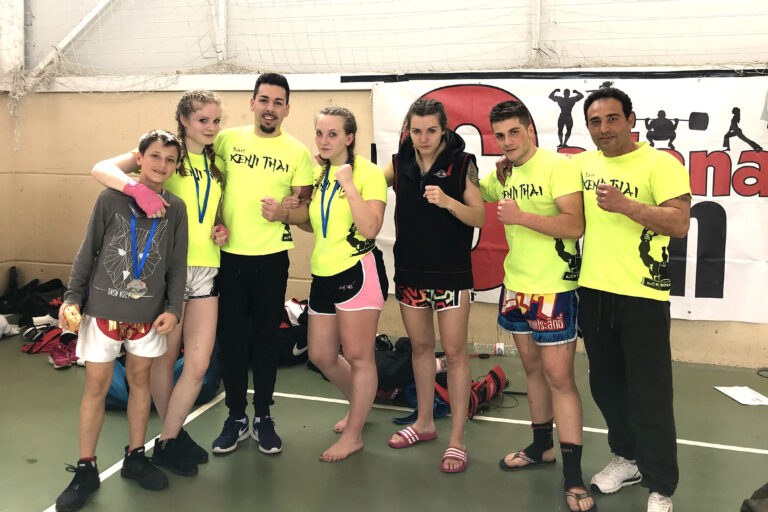 Un campeonato y tres subcampeonatos regionales de Kick Boxing para el Club Kenji Thai