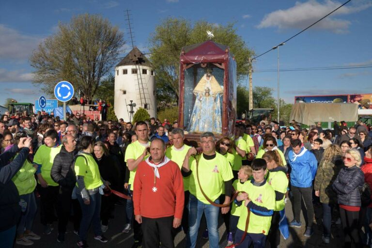 La Virgen de Peñarroya ya está en Argamasilla de Alba