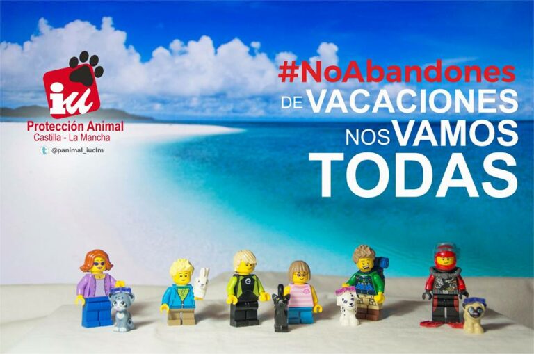 Izquierda Unida lanza la campaña animal “No abandones”