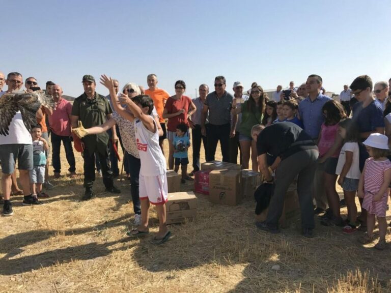 El Gobierno regional reintroduce especies protegidas dentro de las acciones de educación ambiental