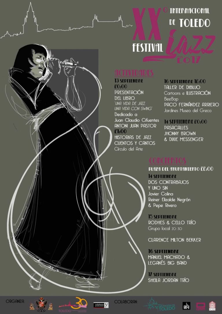 Shelia Jordan, plato fuerte del XX Festival de Jazz de Toledo que se celebra del 13 al 17 de septiembre