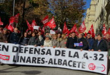 Junta, Diputación y Ayuntamiento se suman a los sindicatos para pedir la autovía a Linares para Albacete