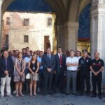 El Ayuntamiento de Cuenca recuerda en silencio a las víctimas de los atentados de Barcelona y Cambrils