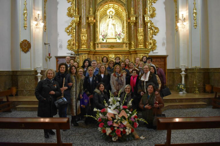 Una treintena de Damas de Loreto visitan Socuéllamos