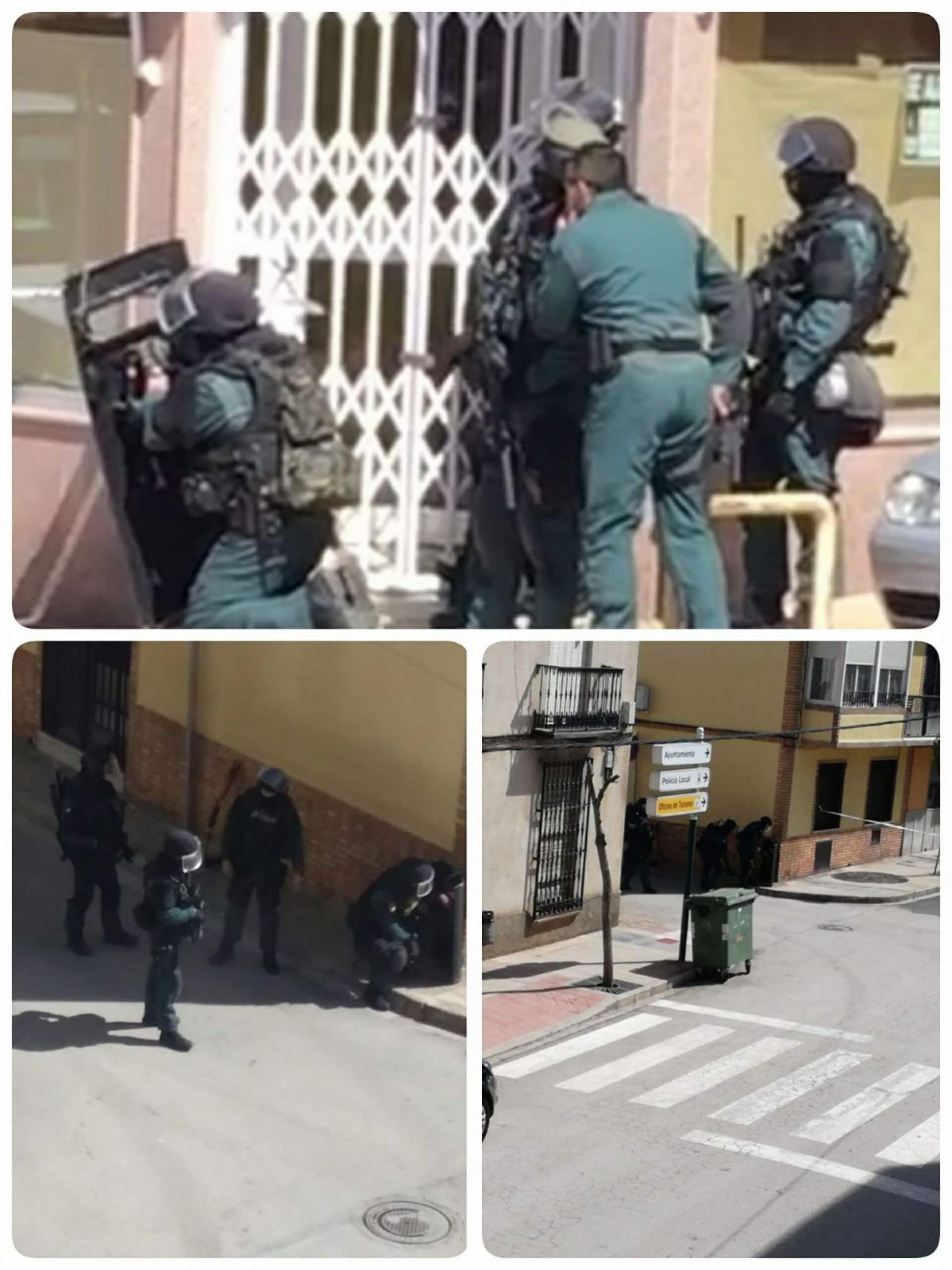 La Guardia Civil cerca el mesón de Manzanares donde se ha atrincherado un hombre armado