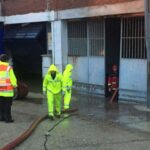Bomberos y Policía Local realizaron un total de seis intervenciones en Cuenca por la lluvia