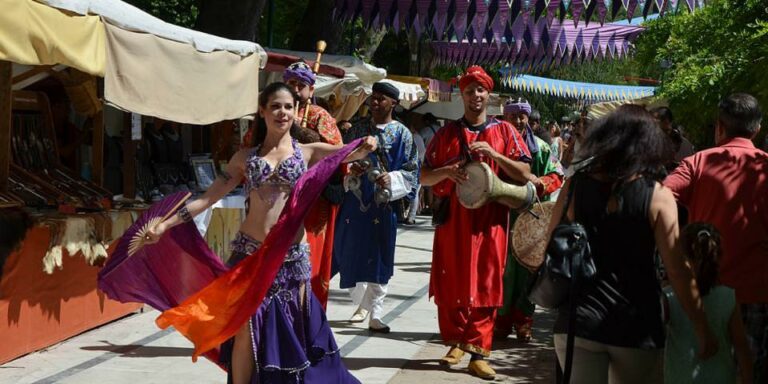La magia del Hada Plantapalabras, Le Gran Duyon, el Bufón Úrculeo o Zascanduri, en la feria de Toledo