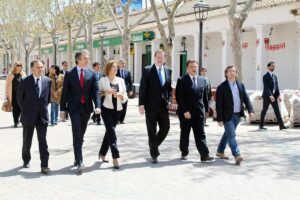 Rajoy tambien visita el Recinto Ferial de Albacete