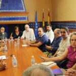 La Junta analiza con taxistas su propuesta para crear un área conjunta en Campo de Calatrava