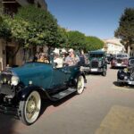 Argamasilla de Alba acoge la salida de la ‘I Ruta de Azorín por la Mancha del Quijote’ de coches clásicos