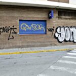 Detenidos dos jóvenes por pintar grafitis en las calles de Tarancón