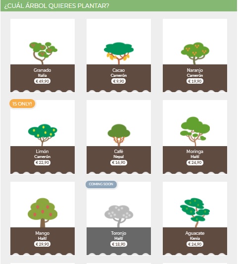 ¿Cómo plantar un árbol sin moverte de casa y con un solo "clic"?