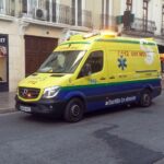 Colisión de dos vehículos en la carretera que une Alcázar de San Juan y Campo de Criptana