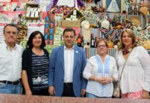 Manuel Serrano agrade a Cáritas Diocesana de Albacete su gran labor social y la oportunidad laboral que lleva a cabo a través de su Tómbola