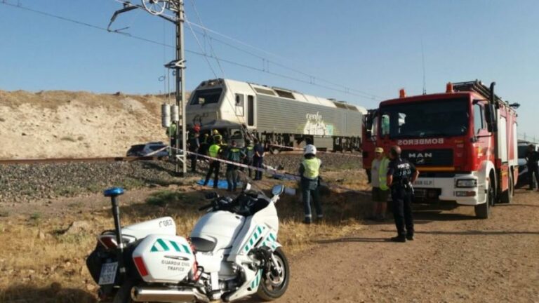 Restablecido el tráfico ferroviario entre El Campillo y Almagro tras el fallecimiento de 2 personas arrolladas