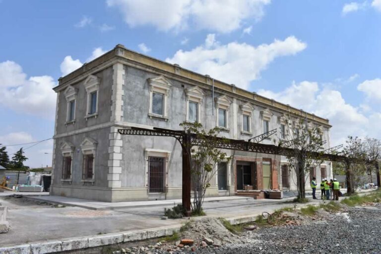 La obra del Centro de Dinamización de la Población Rural ya se ha ejecutado en un 60 por cien