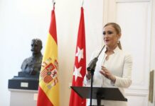 Cristina Cifuentes dimite como presidenta de Madrid
